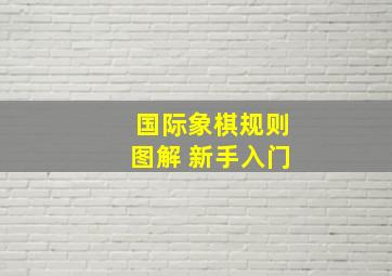 国际象棋规则图解 新手入门